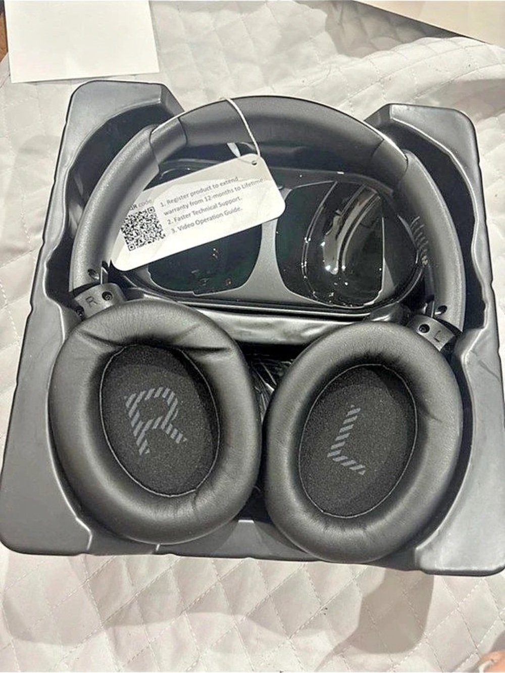 Black Over-Ear Headphones Like New